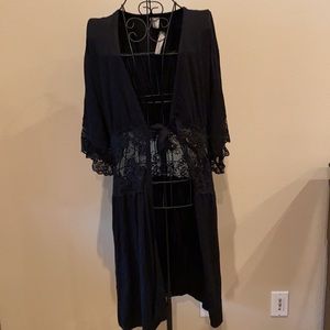 Brand new Black Soma robe, tags attached
